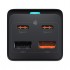Зарядний пристрій Baseus AC + 2xUSB-C 65W + 2xUSB black (PSZM000901)