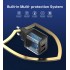 Зарядний пристрій Choetech 1xUSB + 1xUSB-C PD35W with display black (PD6052-EU-BK)