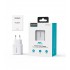 Зарядний пристрій Choetech 1xUSB + 1xUSB-C PD35W with display white (PD6052-EU-WH)
