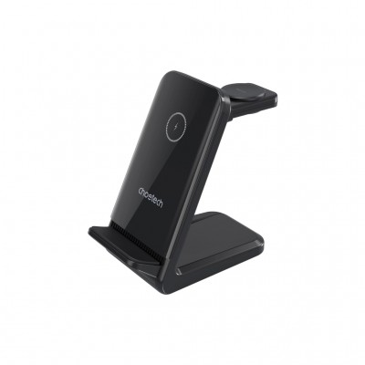 Зарядний пристрій Choetech Wireless 3-in-1 15W black (T608-F)