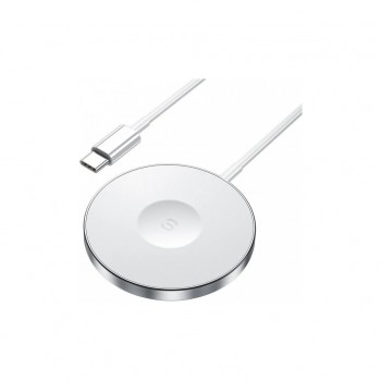 Зарядний пристрій Essager 2-in-1 wireless charger 15W magnetic for phone and earphones (EWXCX-YT02-Z)
