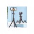 Штатив RTAKO C03 Octopus Extendable Tripod Selfie Stick (with Detachable Phone Holder) Black (6942063212416)