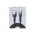 Дата кабель USB 2.0 AM to USB-C 1.0m 3A LED black Essager (EXCT-XCD01)