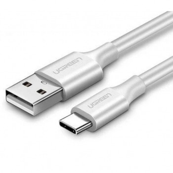 Дата кабель USB 2.0 AM to USB-C 1.0m US287 White Ugreen (60121)