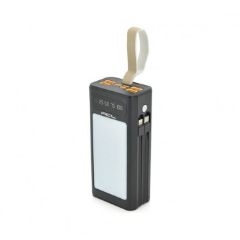 УМБ ACL 30000mAh, LIGHTER, Type-C + Lighting, Black (PW-85B)