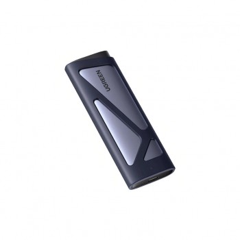 Зовнішня кишеня Ugreen CM767 USB 3.2 Gen 2 NVMe/SATA 10 Гбіт/с UASP TRIM до 8 ТБ Сіра