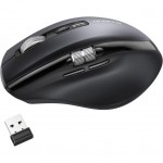 Мишка UGREEN 2.4GHz&BT M751 Ergonomic Contoured-Shape, бездротова, 5000dpi., 5кн., Чорна