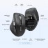 Мишка UGREEN 2.4GHz&BT M751 Ergonomic Contoured-Shape, бездротова, 5000dpi., 5кн., Чорна