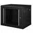 Шафа настінна Hypernet 9U 19" 600x600 ProLine (PL-WMNC66-9U-BLACK)