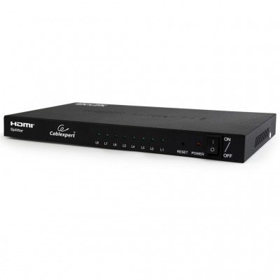 Розгалужувач HDMI Cablexpert DSP-8PH4-03, 8 port