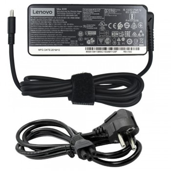 Блок живлення Lenovo 20V 65W 3.25A USB Type-C + каб. живл. (ADLX65YCC3D)