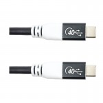 Дата кабель USB-C to USB-C 3.0m PD100W 40Gbps San Guan (CA914135)