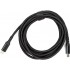 Дата кабель USB-C to USB-C 3.0m PD60W black San Guan (CA914104)