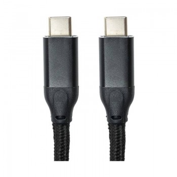 Дата кабель USB-C to USB-C 3.0m PD60W black San Guan (CA914104)