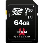 Карта пам`ятi SDXC 64GB UHS-I/U3 Class 10 Goodram IRDM S3A0 R100/W40MB/s (IR-S3A0-0640R12)