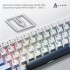 Клавіатура Ajazz AK680 MAX Magnetic Switch RGB USB White (AK680-M-BWD-AW)