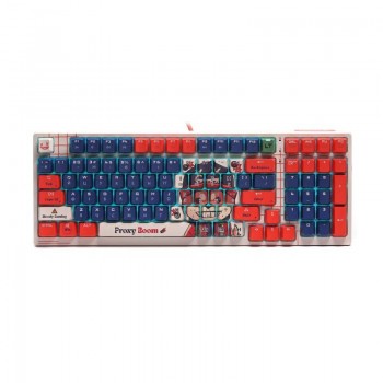 Клавіатура Bloody AT98 RGB Proxy Boom White/Red