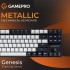 Клавіатура GamePro Genesis Metallic MK110B Outemu Red Switch USB UA B (MK110B)