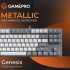 Клавіатура GamePro Genesis Metallic MK110G Outemu Red Switch USB UA G (MK110G)