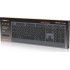 Клавіатура Real-El RK-715W Wireless/Bluetooth Black/Gray (EL123100051)