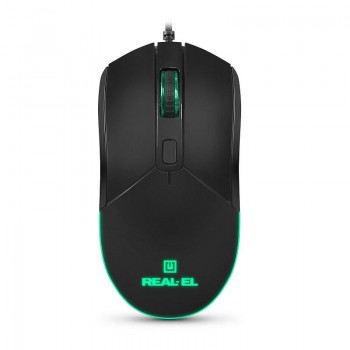 Миша Real-El RM-515 USB Black (EL123200059)