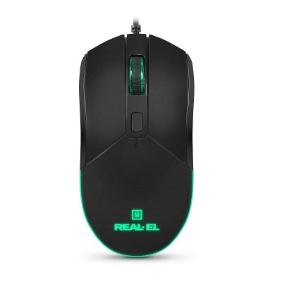 Миша Real-El RM-515 USB Black (EL123200059)