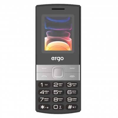 Мобільний телефон Ergo B185 Dual Sim Black