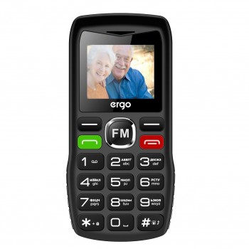 Мобільний телефон Ergo R182 Dual Sim Black
