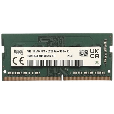 Пам'ять для ноутбука SO-DIMM DDR4 4GB/3200 Hynix (HMAG56EXNSA051N-BD)