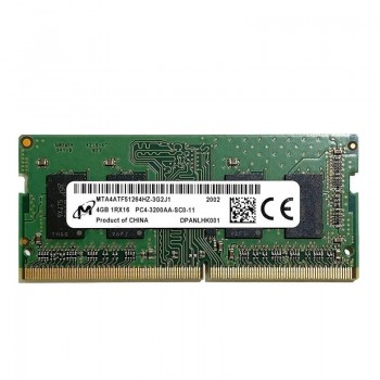 Пам'ять для ноутбука SO-DIMM DDR4 4GB/3200 Micron (MTA4ATF51264HZ-3G2R1)