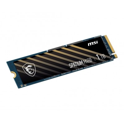 SSD M.2 NVMe 1TB MSI Spatium M450 V1 3D TLC 3400/2400 MB/s PCIe 4.0 S78-440L0M0-P83