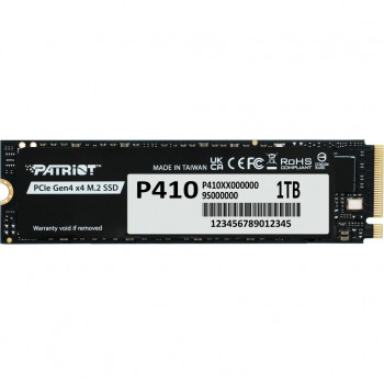 SSD M.2 NVMe 1TB Patriot P410 3D TLC 5000/4500MB/s P410P1TBM28H