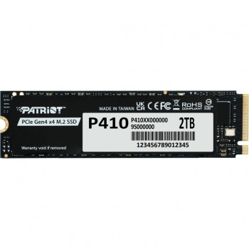 SSD M.2 NVMe 2TB Patriot P410 3D TLC 5000/4500MB/s ( P410P2TBM28H )