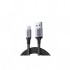 Дата кабель USB 2.0 AM to Lightning 1.0m 2.4A US199 black UGREEN (60156)