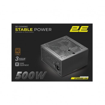 Блок живлення 500W Stable Power ATX3.1 2E 2E-ST500BR-120