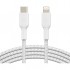 Дата кабель USB-C to Lightning 2.0m white Belkin (CAA004BT2MWH)
