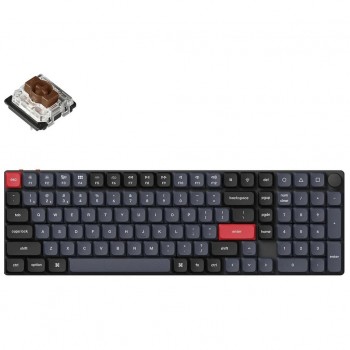 Клавіатура Keychron K17 PRO Gateron MX 2.0 Brown QMK Wireless/Bluetoot (K17P-B3-UA)
