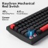 Клавіатура Lemokey Keychron X4 Red LED USB Black (X4-A1-UA)