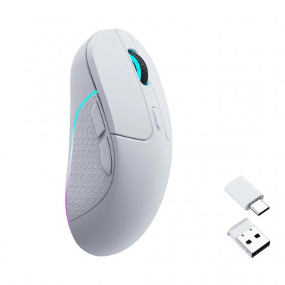 Миша Keychron M3 Wireless/Bluetooth/USB White (M3-A3)