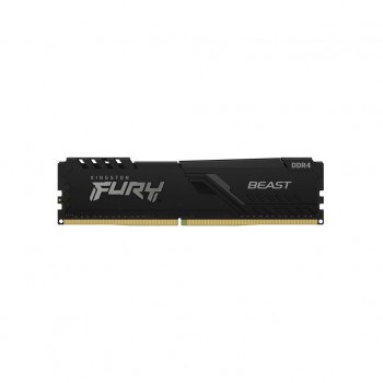 Пам'ять DDR4 8GB 3200 MHz Beast Black Kingston Fury (ex.HyperX) KF432C16BB/8WP