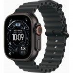 Смарт-годинник Apple Watch Ultra 3 GPS + Cellular 49mm Black Titanium Case with Black Ocean Band (MF0J4QP/A)