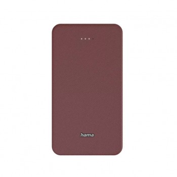 УМБ HAMA 20000mAh, 15W/5V/3A, USB-C, USB-A, red (00201717)
