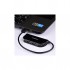 USB-хаб AXAGON USB 2.0 to 4xUSB 2.0 0.2m black (HUE-X4B)