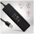 USB-хаб AXAGON USB 3.1 to 4xUSB 3.0 black (HUE-C1A)