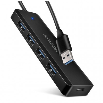 USB-хаб AXAGON USB 3.1 to 4xUSB 3.0 black (HUE-C1A)