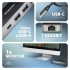 USB-хаб AXAGON USB-C to 2xUSB-A + 1xUSB-C + HDMI + RJ45 + PD100W (HMC-6GLN)