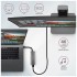 USB-хаб AXAGON USB-C to 2xUSB-A + 2xUSB-C + HDMI 0.13m gray (HMC-5G2)