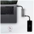 USB-хаб AXAGON USB-C to 2xUSB-A + 2xUSB-C 10Gbps 0.13m gray (HMC-4G2)