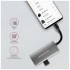 USB-хаб AXAGON USB-C to 2xUSB-A + 2xUSB-C 10Gbps 0.13m gray (HMC-4G2)