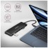 USB-хаб AXAGON USB-C to 7xUSB 3.0 black (HUE-F7C)